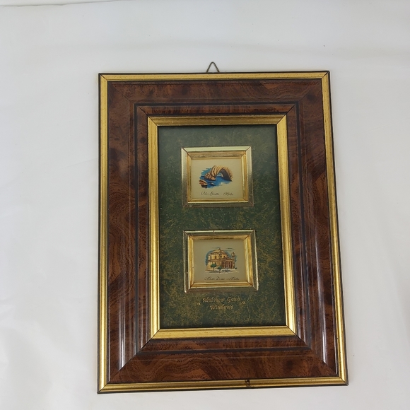 - Vintage gold tone framed painting - Picture 8 of 8